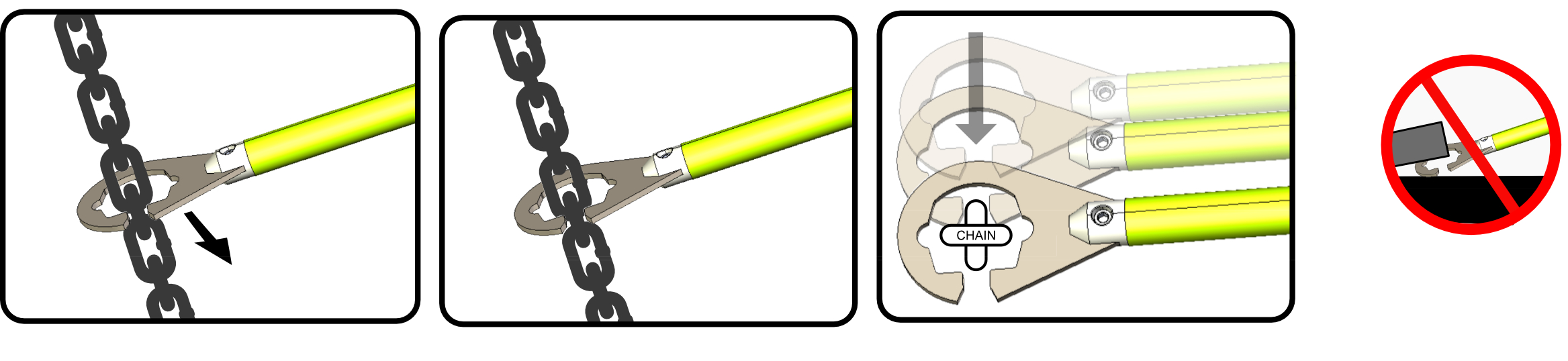 sling-stik and sling-stik Lite Proper and Improper Use Examples