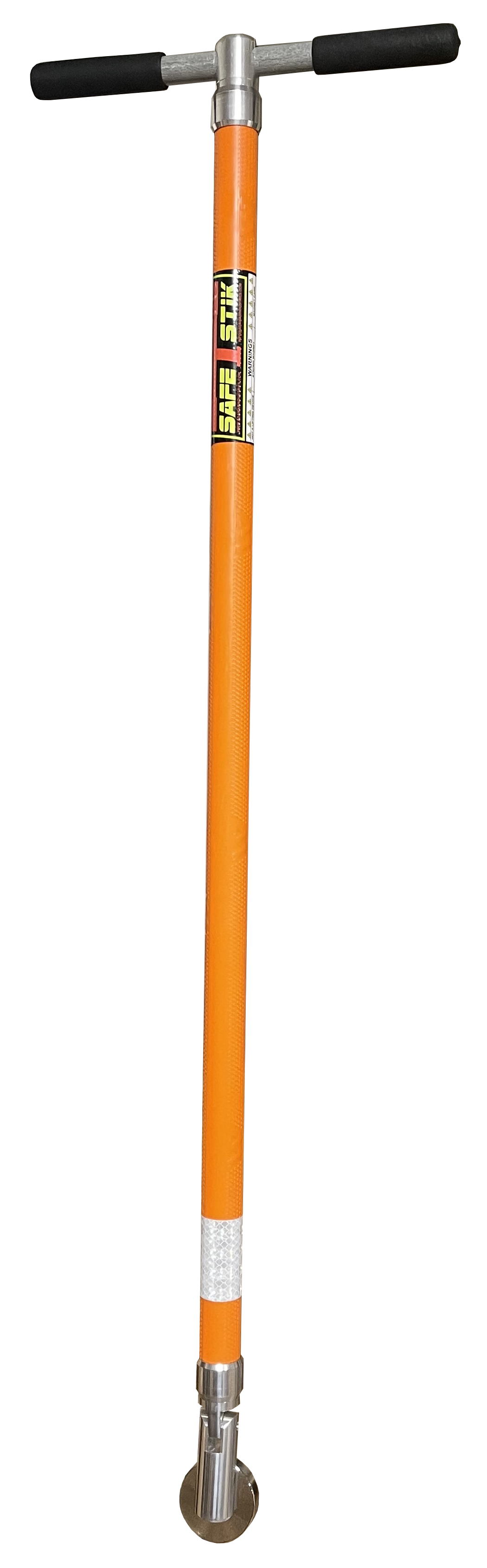 hands free magnetic material handling safety tool. Magnetic Riggers Pole