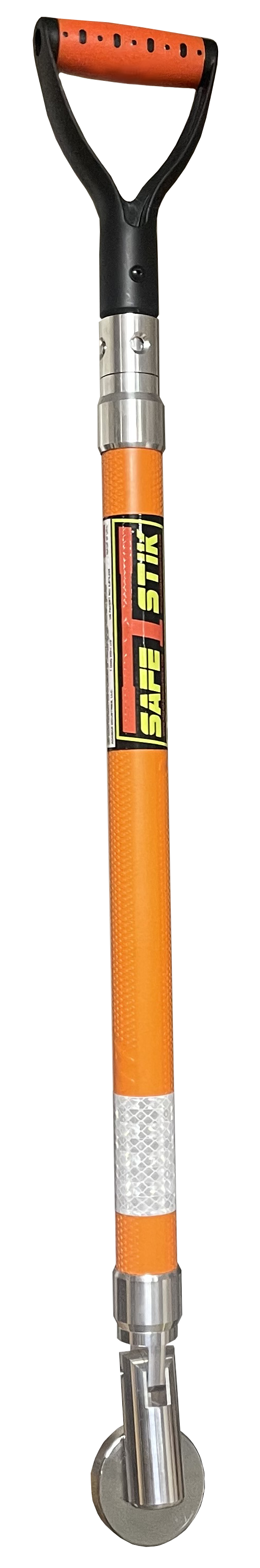 short reach hands-free no-touch magnetic material handling safety tool. Magnetic Riggers Pole