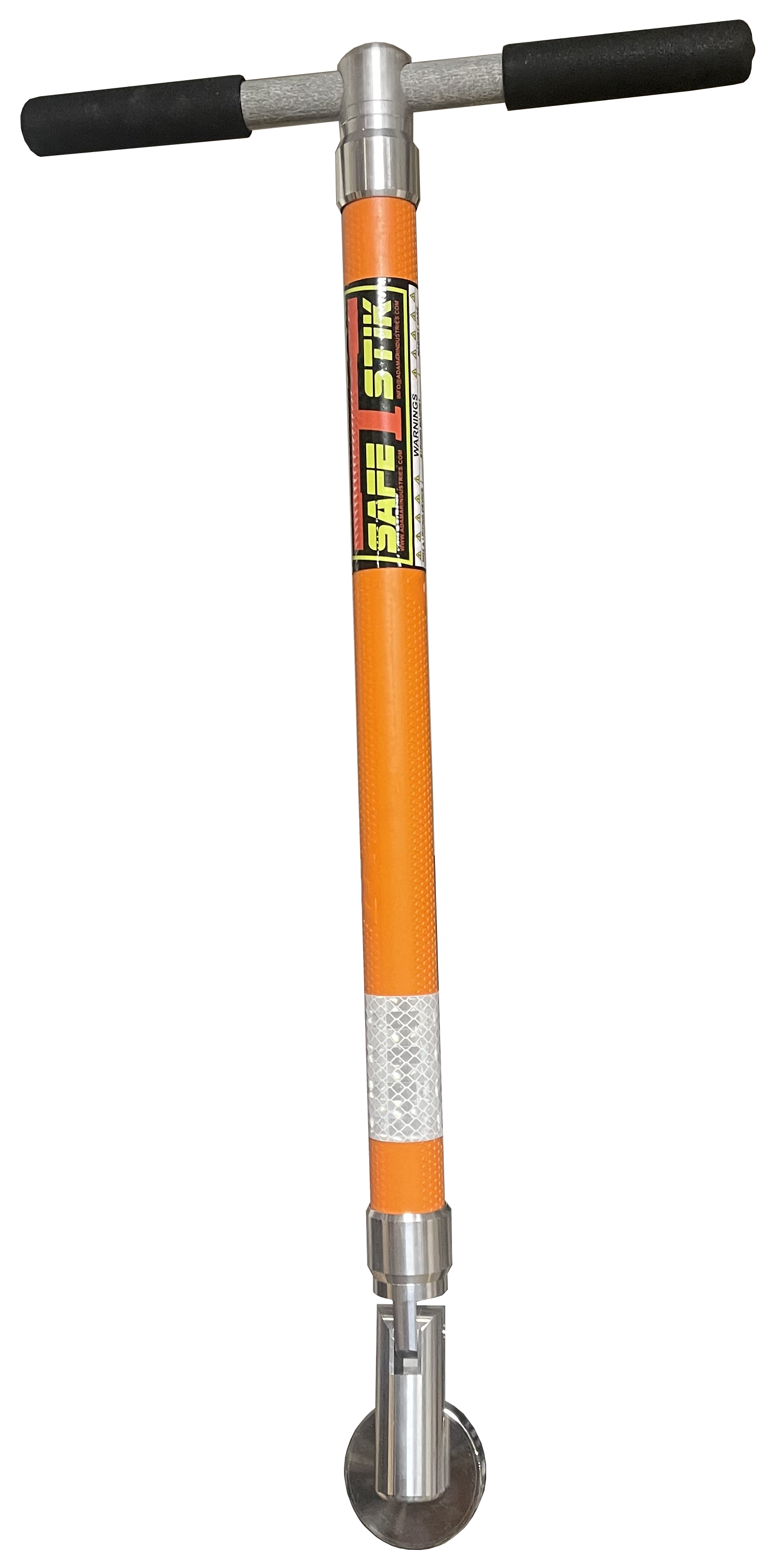 short reach hands-free no-touch magnetic material handling safety tool. Magnetic Riggers Pole